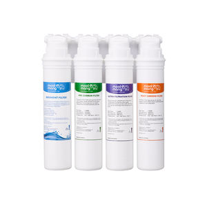 Purificateur d'eau domestique sous-évier Moolmang Premium 11 pouces, 4 étapes, UF, sans réservoir, durée de vie du filtre 12 mois, 1600 GPD, changement rapide - Product Image 1