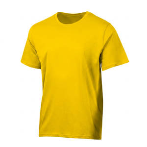 Camiseta Unisex de Cuello Redondo 100% Algodón 180g, Suministro de Fábrica al Por Mayor, Logotipo Bordado Personalizado, Impresión por Transferencia de Calor, Color Sólido - Product Image 2