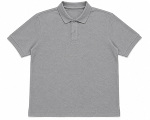 Camisas de Manga Corta para Hombre, Transpirables, de Algodón y Poliéster Blanco, Tejido Casual de 240g, Cierre de Botones, Corte Regular, Tinte Liso - Product Image 4
