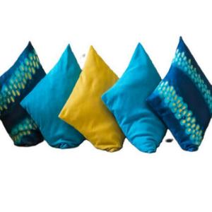 Housse de coussin élégante 100% coton tissé, style moderne, 45 cm, motif animal, plante, dessin animé, à pois, écologique, respirante, personnalisable - Product Image 1