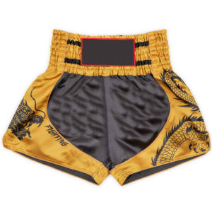 Shorts de combat de haute qualité pour hommes, design personnalisé imprimé, pour le kick boxing et le Muay Thai, broderie sportive avec impression, pour garçons - Product Image 6