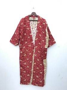 Nueva llegada Kantha Vintage algodón abrigo Multicolor Vintage kantha acolchado chaqueta hecha a mano Kantha abrigo chaqueta para mujer - Product Image 2