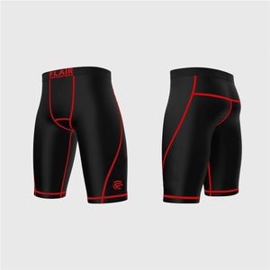 Pantalones Cortos de Compresión Rojos para Hombre, Pantalones Ajustados para Gimnasio - Product Image 4