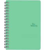 Carnet Wire-O en PP coloré - Journal élégant de qualité supérieure avec impression numérique de haute qualité