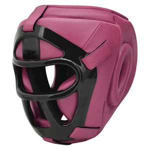 Face Protection OEM ODM Microfiber Professional Protection Breathable <b>Waterproof</b> Unisex Kick Boxing Headgear For Competition - Product Image 5