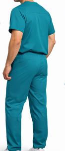 Tenues médicales d'infirmières de haute qualité en mélange de coton, tissu doux et respirant, unisexe, pour usage hospitalier, ensembles de blouses extensibles personnalisables - Product Image 4