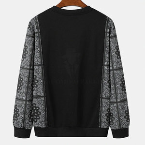 Sudadera básica elegante de mezcla de algodón con tela cálida, perfecta para uso diario, actividades al aire libre y un look moderno. - Product Image 2