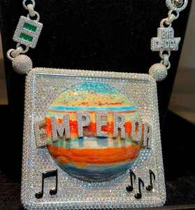 สร้อยคอเงินแท้ 925 สไตล์ฮิปฮอปร็อค ลายดอกกุหลาบ 3 มิติ พร้อมจี้โมอิสซาไนต์  เครื่องประดับแฟชั่นสำหรับเป็นของขวัญ - Product Image 4