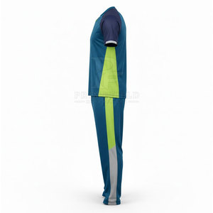 Vente directe d'usine, uniforme de cricket pour hommes à manches courtes respirant, service OEM, couleurs et tailles personnalisées, haute qualité, vente en gros, meilleur prix - Product Image 5