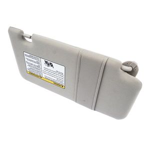 LH Left Driver Side Sun Visor Shade with Mirror for Nissan Versa S SL 1.8L 2007-2012 Gray 1Pc Car Sunshade EL31A 96401 - Product Image 2