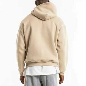 Custom Logo 100% Cotton Winter Button Hoodies Sweatshirts Hooded Sweater <b>Cardigan</b> Trendy Knit Fleece Eco-Friendly Breathable - Product Image 2