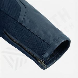 Veste de moto en cuir véritable pour homme de qualité supérieure, nouvelle arrivée, vestes de moto d'hiver, protections amovibles, personnalisables - Product Image 6