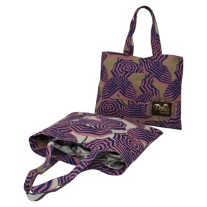 กระเป๋าผ้าฝ้ายปอกระเจาพิมพ์ร่มหลากสีพิเศษเป็นมิตรกับสิ่งแวดล้อมใช้ซ้ำได้ของขวัญแฟชั่นสองด้านสำหรับผู้ชายผู้หญิง - Product Image 4