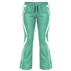 Ensemble de survêtement pour femmes, sweat à capuche zippé et pantalon évasé, idéal pour les équipes sportives, les cours de fitness et le quotidien - Product Image 4