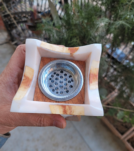 Quemador de Incienso de Resina y Madera Ecológico, Duradero y de Lujo, Hecho a Mano, Decorativo para el Hogar, Meditación y Oración - Product Image 6