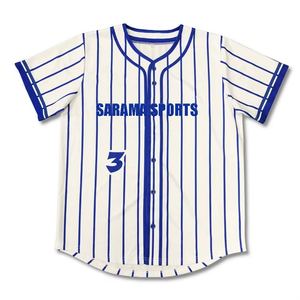 ชุดเบสบอลสั่งทำสีโลโก้ตามต้องการ จัดส่งรวดเร็ว ผลิตจำนวนมาก ชุดทีมเบสบอลสั่งทำ ผู้ผลิตชุดกีฬาเบสบอล โพลีเอสเตอร์ ระบายอากาศได้ดี - Product Image 2