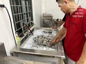 เครื่องล้างจานอัลตราโซนิกอุตสาหกรรม 180 ลิตร 2100 วัตต์ สแตนเลส 304 พร้อมระบบอบแห้งด้วยอากาศธรรมชาติ สำหรับร้านอาหาร โรงแรม และครัวเชิงพาณิชย์ - Product Image 5