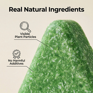 Shampoo au savon vert, shampooing solide naturel à l'herbe d'Usman pour femmes et hommes, ensemble de shampooings et après-shampoings solides - Product Image 4