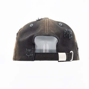 Gorras de Béisbol de Moda Personalizadas con Bordado de Logotipo, Estilo Vaquero Negro, Lavado Retro, Vintage, Hip Hop - Product Image 3