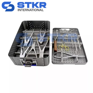 ชุดเครื่องมือผ่าตัดทั่วไป STKR INTERNATIONAL ผลิตจากสแตนเลสสตีล ใช้งานด้วยมือ ระดับ Class I ได้รับการรับรองมาตรฐาน CE ISO13485 รับประกัน 1 ปี - Product Image 1
