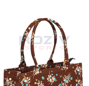 Sac fourre-tout en toile personnalisé pas cher avec logo, sac de shopping décontracté réutilisable en toile - Product Image 6