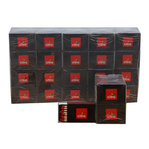 Caja de fósforos de seguridad para el hogar, 52x35x12mm, compacta, con palitos de madera de encendido suave, para uso doméstico, con impresión, 40 palitos - Product Image 4