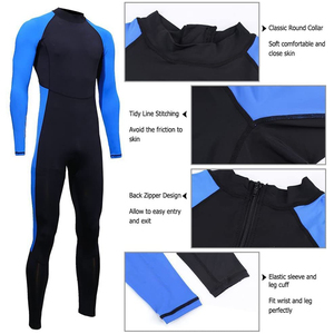 Combinaison de plongée haute densité pour hommes, combinaison de plongée de 3mm pour la plongée estivale, le surf, le jet ski, vêtements de sport aquatiques confortables en néoprène - Product Image 4