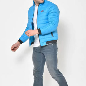 New Stylish Men's Blank Warm Puffer <b>bubble</b> Jacket Winter Outdoor <b>Top</b> Good Quality Fashion Men's Winter Puffer Jacket - Product Image 3