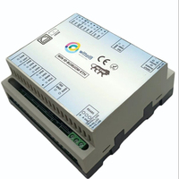 Module IO universel WIN-IO-8UI8UOM-ETH Modbus TCP Ethernet Modbus RTU RS485 pour l'automatisation des bâtiments, équipement électronique DC