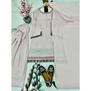 เสื้อแฟนซีสำหรับชุดราตรีงาน pent and dupatta ที่หรูหราปักลายเรียงตามลำดับ - Product Image 1