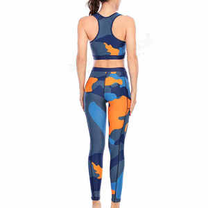 Leggings de yoga roses sans couture, taille mi-haute, côtelés, écologiques, pleine longueur, pour femmes, personnalisables OEM/ODM, pour le fitness et le sport - Product Image 3