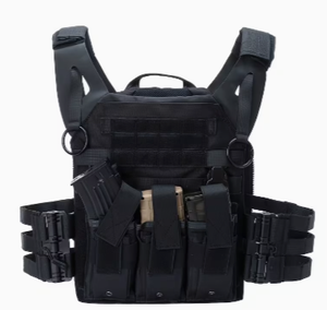 TRIBON SPORTS TS-<b>TV</b>-004 Tactical Vest Nylon Softback Utility Pockets Zipper Closure Detachable Shoulder Strap Hunting Backpack - Product Image 1