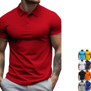 Fit T Shirt Polo Golf Shirts Plus Size Blank Summer Golf Polo High Quality Short Sleeve New Manufacturers Men's Slim T-shirt - Product Image 2