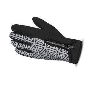 Guantes de esquí y snowboard OEM antideslizantes, cálidos para invierno, de dedo completo para hombre, cortavientos, de PU, que absorben la humedad, cómodos para deportes y conducción. - Product Image 5