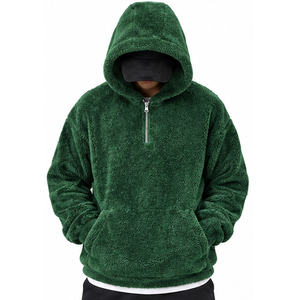Men Women <b>Sherpa</b> <b>Fleece</b> Hoodie Custom Winter Warm Plush Pullover Hooded Sweatshirt Soft Casual Outdoor Fashion Streetwear Outfit - Product Image 6