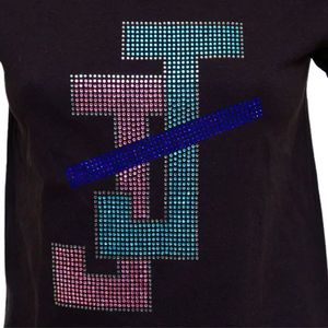 เสื้อยืดผู้ชาย Jack and Jill Bling ประดับเพชรเทียม ดีไซน์เก๋ไก๋ ลายกราฟิกสั่งทำ แขนสั้น สไตล์ลำลอง สตรีทแวร์ แฟชั่นทันสมัย - Product Image 3