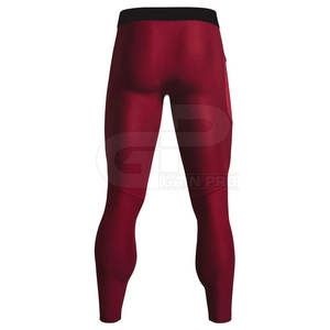 Pantalons de compression athlétiques pour hommes, tissu extensible, coupe confortable, conçus pour les entraînements de haute intensité et la course à pied - Product Image 2