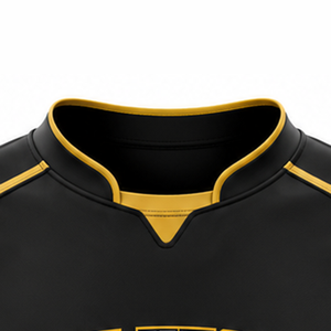 Ensemble maillot et short de rugby personnalisables (couleurs, noms et numéros), tenue de performance athlétique de qualité professionnelle - Product Image 6