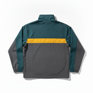 Custom Wholesale Men's Lightweight <b>Waterproof</b> Windbreaker <b>Jacket</b> Colorblock Outdoor Sportswear Windproof Casual Zipper Coat 2024 - Product Image 3