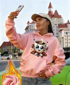 Sweat à capuche d'hiver pour femme, élégant et confortable, parfait pour l'hiver, tendance et pratique à porter - Product Image 5