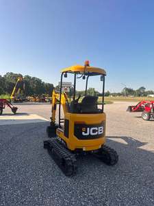 Mini-excavatrice JCB en excellent état, excavatrice compacte sur chenilles à rotation zéro avec hydraulique auxiliaire - Product Image 5