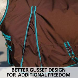 Mantas para Caballos Resistentes, con Exterior de Nailon Ripstop Impermeable, Mantienen a los Caballos Calientes en Interiores, Fáciles de Limpiar, Tejido de Lujo y Comodidad para Protección Diaria - Product Image 6