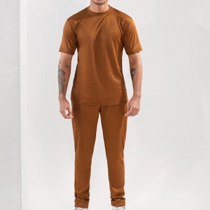 2026 New Designer Men Summer <b>Tracksuit</b> 100% Cotton Breathable Lightweight High Quality Top Seller Wholesale Rate - Product Image 1
