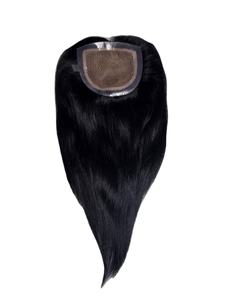 Topper de onda del cuerpo de las mujeres Miraje con pelo indio Remy Base de seda tupé sistemas de cabello para damas BD Hair Topper - Product Image 4