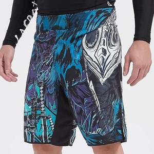 Shorts de combat pour hommes, boxe, MMA, BJJ, grappling, Muay Thai, kickboxing, sans Gi, extensibles, extensibles dans quatre directions, évacuant l'humidité - Product Image 2