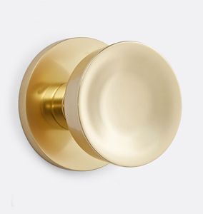 Stylish Brass Round <b>cabinet</b> <b>knob</b> with dover <b>knobs</b> back plate Customizable With Passage Privacy door <b>knobs</b> with metal - Product Image 1