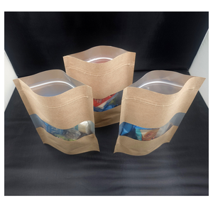 Vente de gros Sacs en papier kraft brun biodégradable - Product Image 6