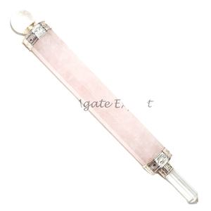 Guérison Sunstone Chakra Baguettes Feng Shui Gemstone Sculpté Artisanat Gravé - Product Image 2