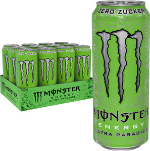 Bebida Energética Monster Ultra Paradise en Lata de 0.5L, Sabor Tropical, Refrescante, con Cafeína, Premium, Venta al Por Mayor, Exportación, Latas de Aluminio - Product Image 3