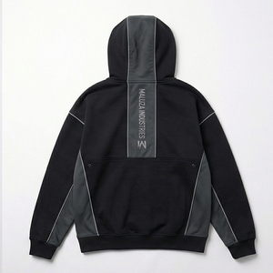 Sudadera con Capucha Aura Recovery de MALUZA INDUSTRIES, Corte Holgado, Estilo Urbano Premium, Felpa Gruesa, 100% Algodón, Invierno, Ecológica - Product Image 3